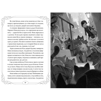 Ілюстрація персонажів з книги Опівнічні Коти Книга Опівнічні Коти дитяча література