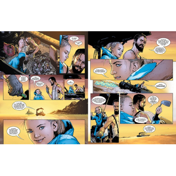 задня обкладинка Болотяна Істота Зелене пекло книга Болотяна Істота Зелене пекло на столі