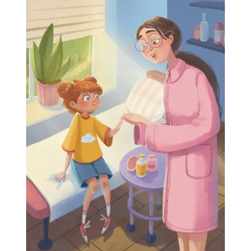 Книга Ольга-Марія Гнип Аґатка-жирафка для дітей Ілюстрації з книги Аґатка-жирафка