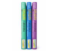 Комплект з трьох книг Тореадори з Васюківки Всеволода Нестайка на білому тлі