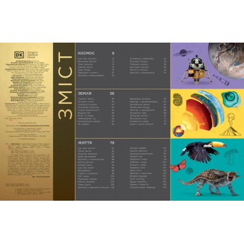 Ілюстровані сторінки книги Найповніша енциклопедія всього Розворот енциклопедії Твій довідник про світ