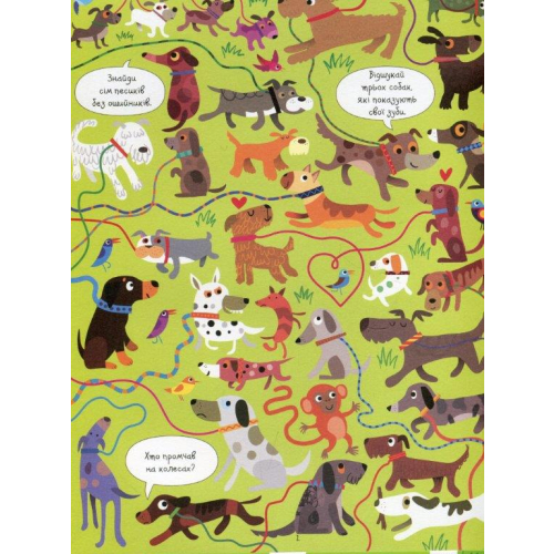 Книга Подивись і знайди Коти та собаки Кірстін Робсон