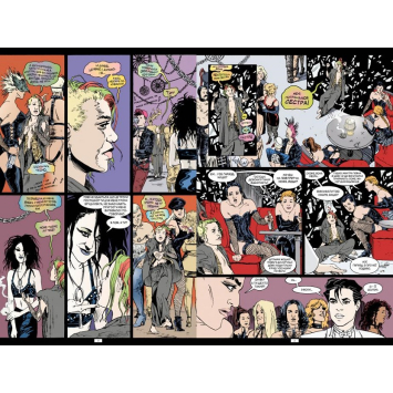 комікс Ніл Ґейман The Sandman Короткі життя українське видання сторінки коміксу Пісочний Чоловік Книга 7 Короткі життя