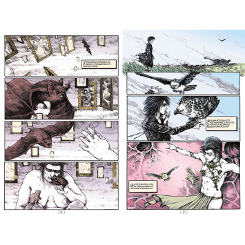 графічний роман The Sandman том 10 ілюстрації Пісочний Чоловік Безкінечні ночі Neil Gaiman обкладинка