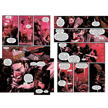 сторінки коміксу Бетмен Білий Лицар розворот книги Бетмен Білий Лицар