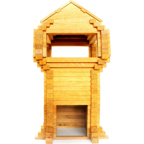 Деревянный конструктор Охранная башня 143 детали (Игротеко, igr-012)