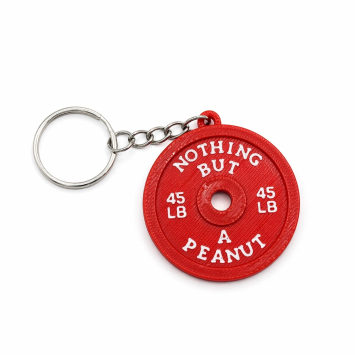 Nothing But Gains – брелок диск 45LB