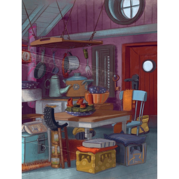 ілюстрації книги Гуркотроль і чудові подарунки Книга 4 сторінки книги Гуркотроль і чудові подарунки Книга 4