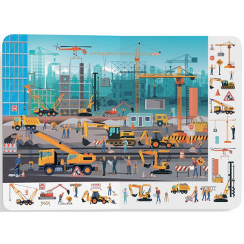 ілюстрації з книги Розумні машини Великий віммельбух розворот книги Розумні машини Великий віммельбух